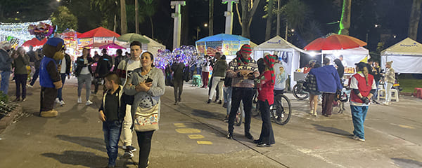 foto feria navideña