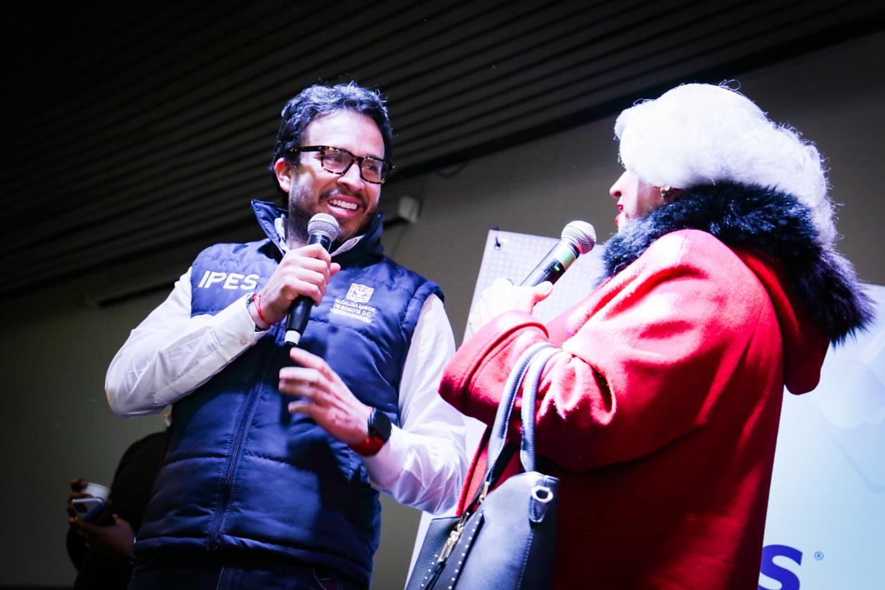 celebración del día del vendedor informal en Bogotá