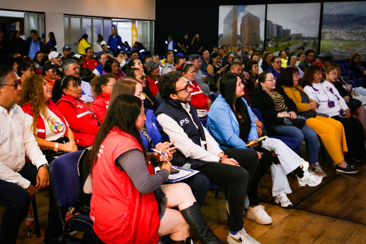 celebración del día del vendedor informal en Bogotá