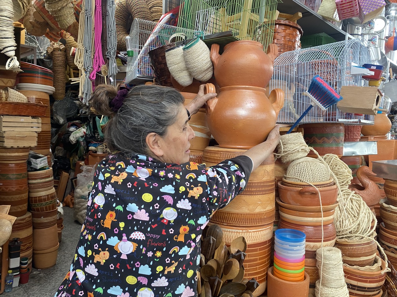 comerciente de Plaza Distrital de Mercado Quirigua