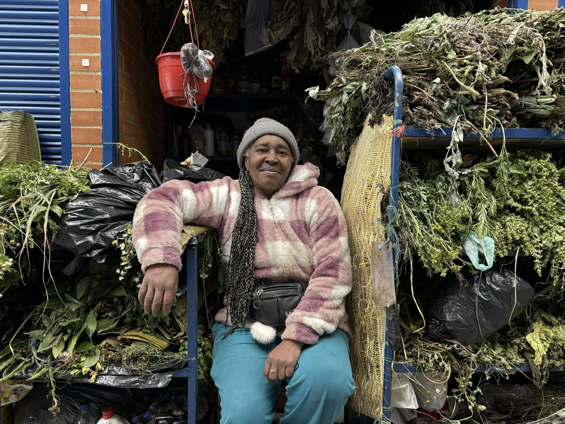 Nuri comparte en el Punto Comercial Santa Lucía 