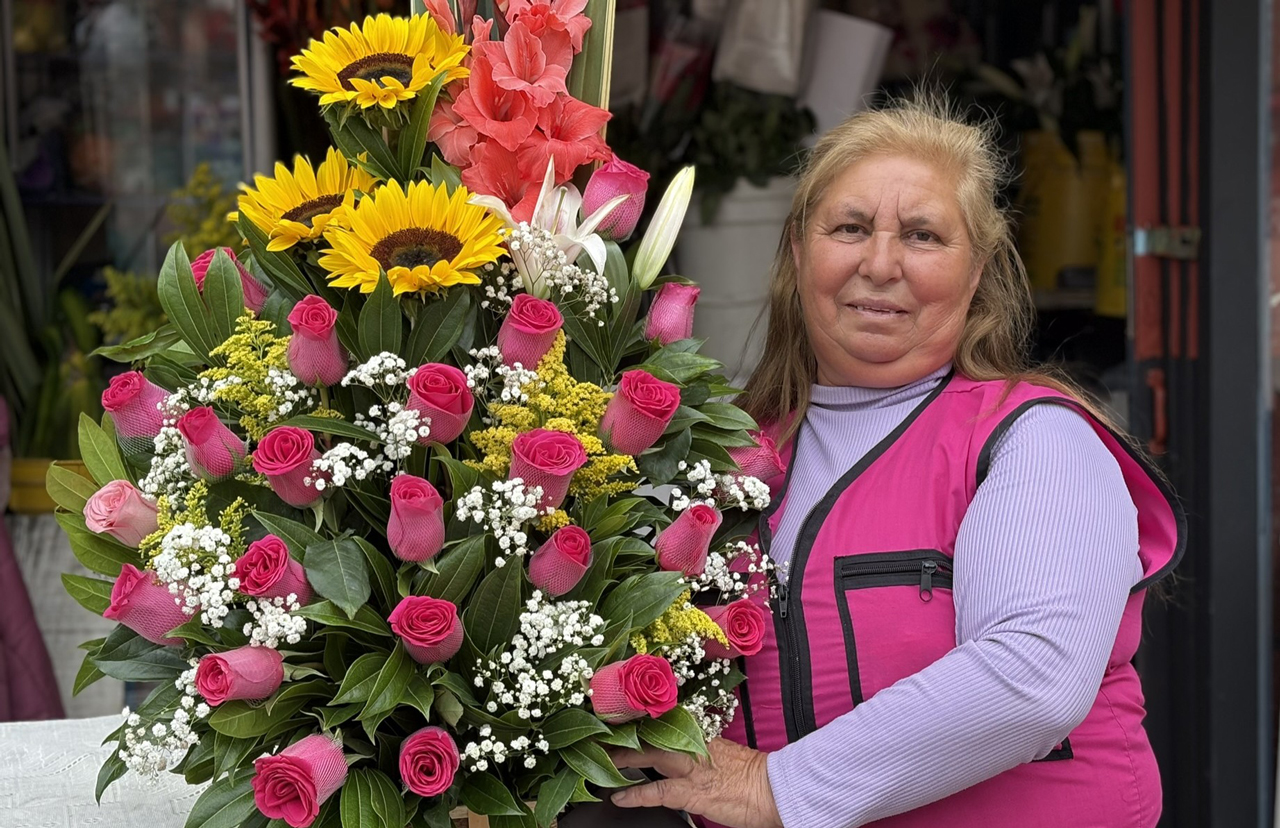 Luz Mary Rodríguez elabora arreglos para matrimonios, cumpleaños, grados y toda clase de celebraciones